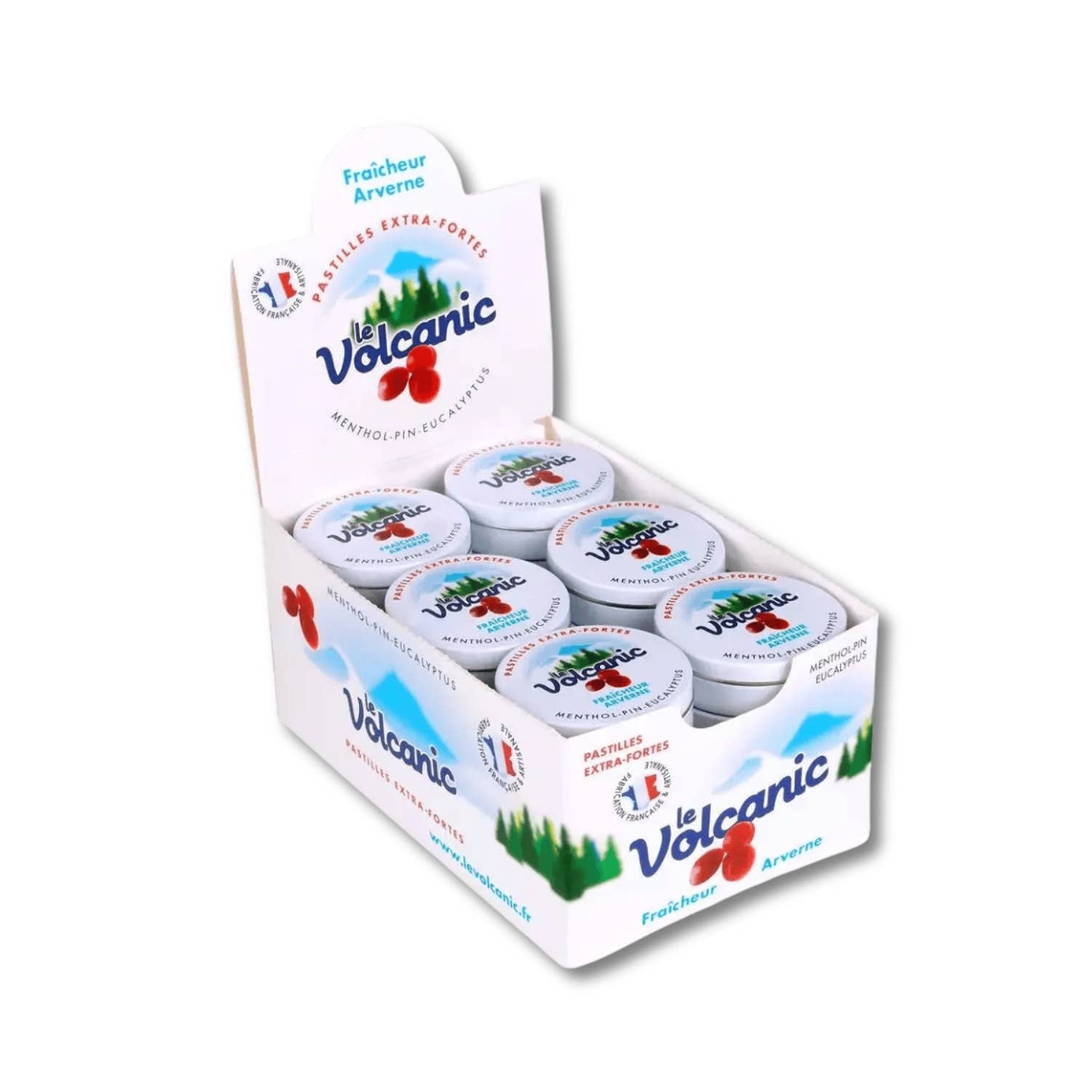 Bonbon-France - Wholesale Hard Candy - Le Volcanic Pine Candies - Eucalyptus -6