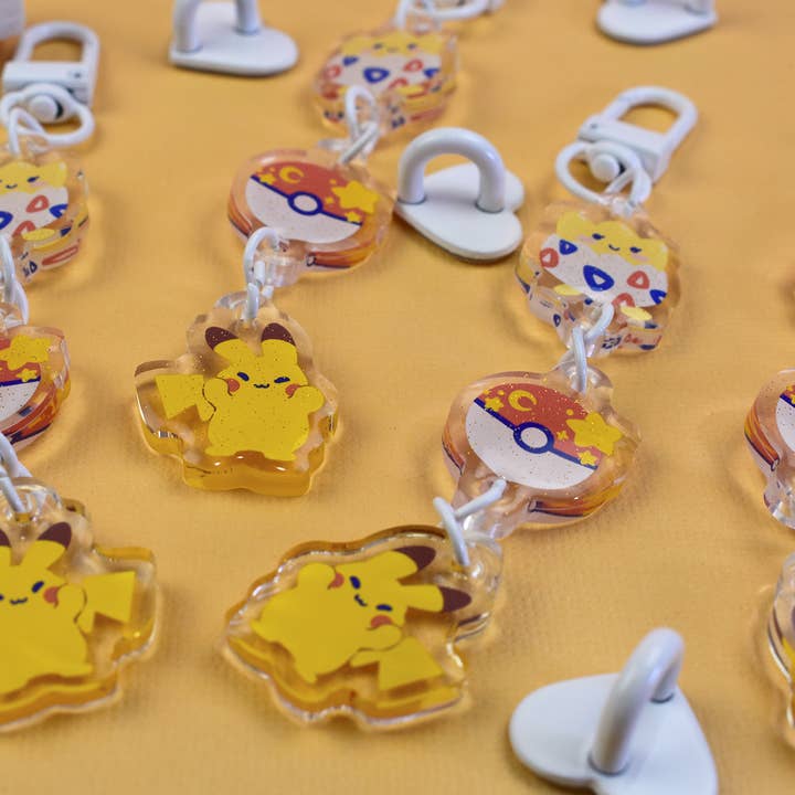 The Moonborn - Wholesale Keychain - Women's - Pikachu and Togepi Keychain Charm6