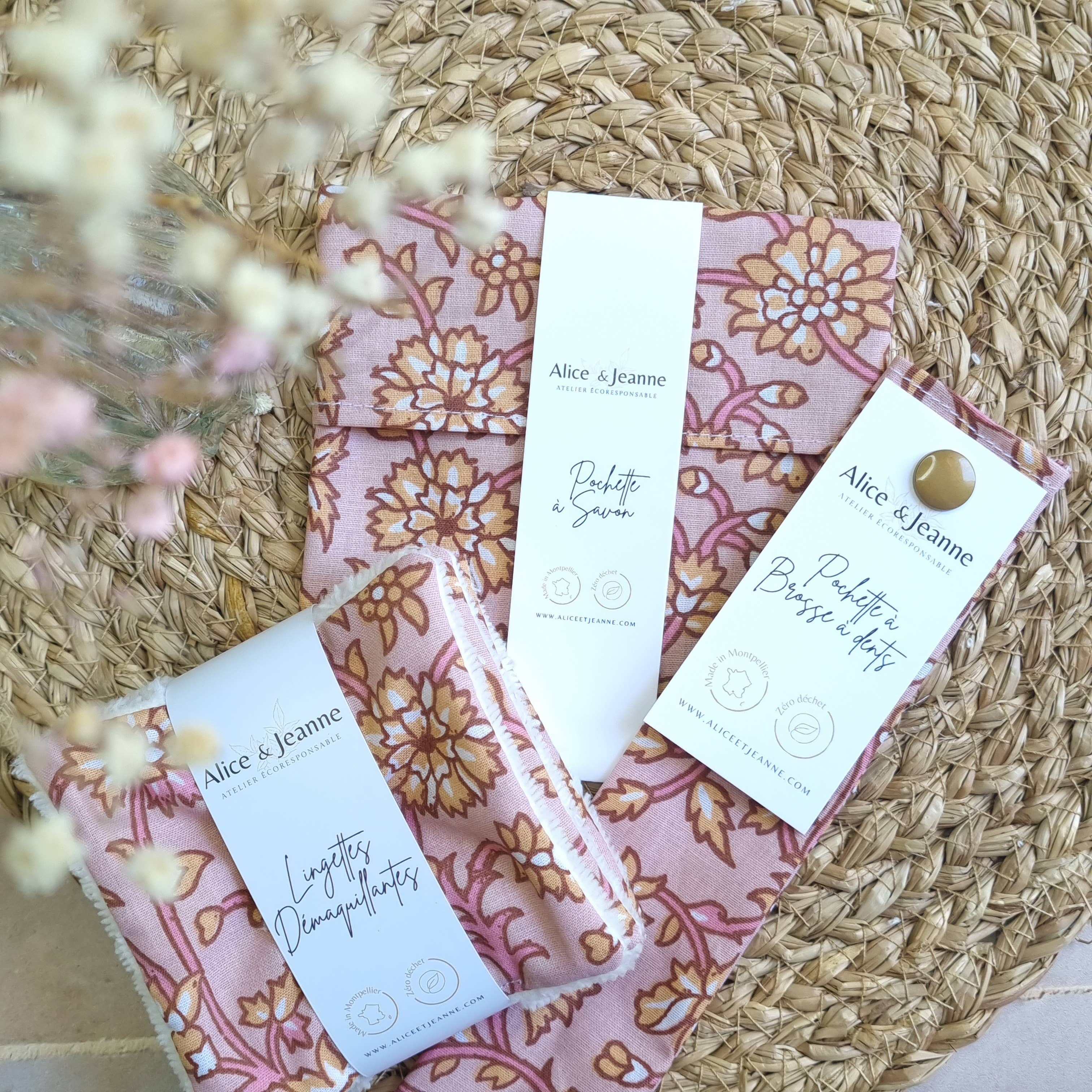 Alice et Jeanne - Wholesale Makeup Remover - Gaïa X5 washable makeup remover wipes 6