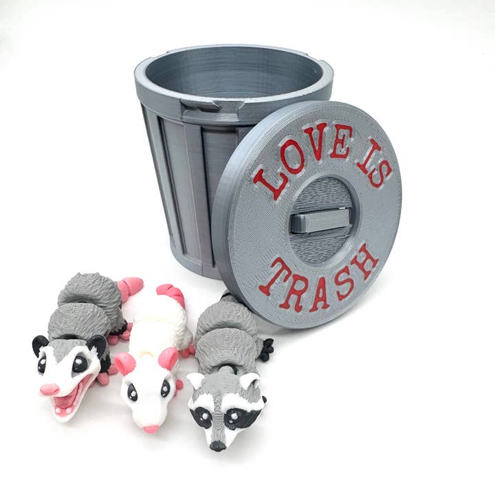 Love is Trash- Trash Canimal Set for wholesale by Bumpa Built