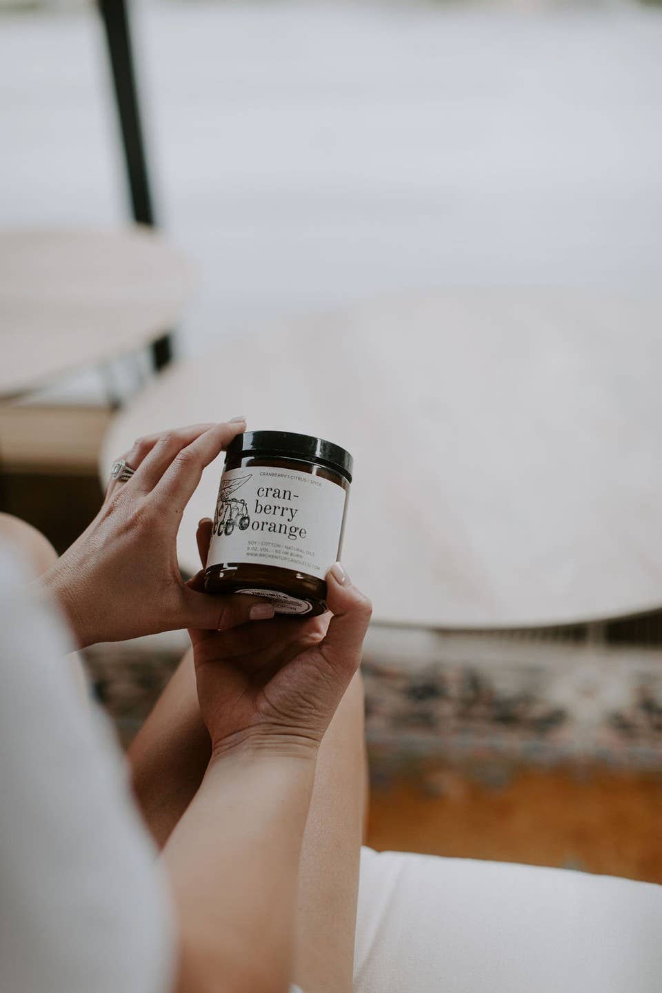 Broken Top Brands - Wholesale Jar/Filled Candle - Cranberry Orange 9oz Soy Candle2