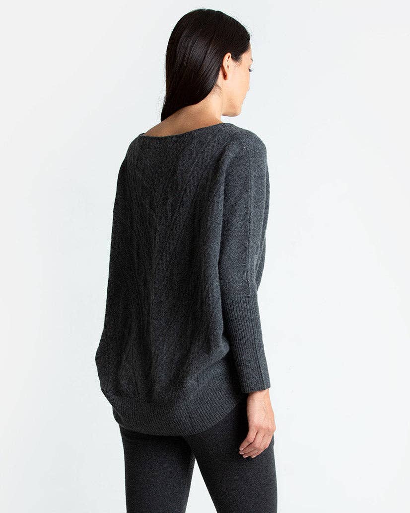 QUINN - Wholesale Knit Sweater - Women's - Cashmere Kendall Oversized Sweater19