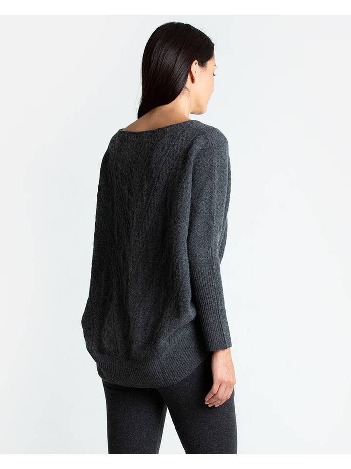 QUINN - Wholesale Knit Sweater - Women's - Cashmere Kendall Oversized Sweater19