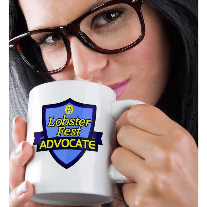 3dRose - Wholesale Coffee Mug - 3dRose, Lobster Fest Advocate Support Design, Mug9