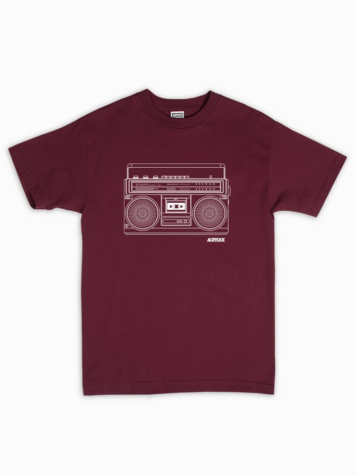 T-shirt Boombox pour la vente par Acrylick