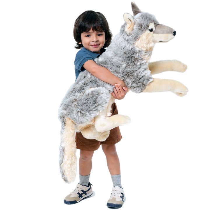 VIAHART Toy Co. - Wholesale Stuffed/Plush Toy - Kids & Baby - Winry The Wolf | 26 Inch Stuffed Animal Plush0
