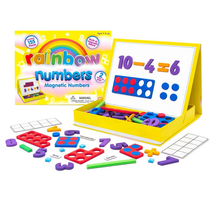 Rainbow Numbers Magnetic Numbers for wholesale by Junior Learning Inc.
