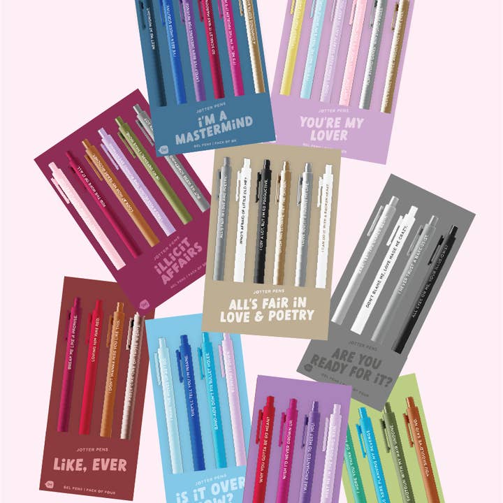 Talking Out of Turn - Wholesale Pen - Swiftie Jotter-sets!! (Taylor's versie) (Topsellers)