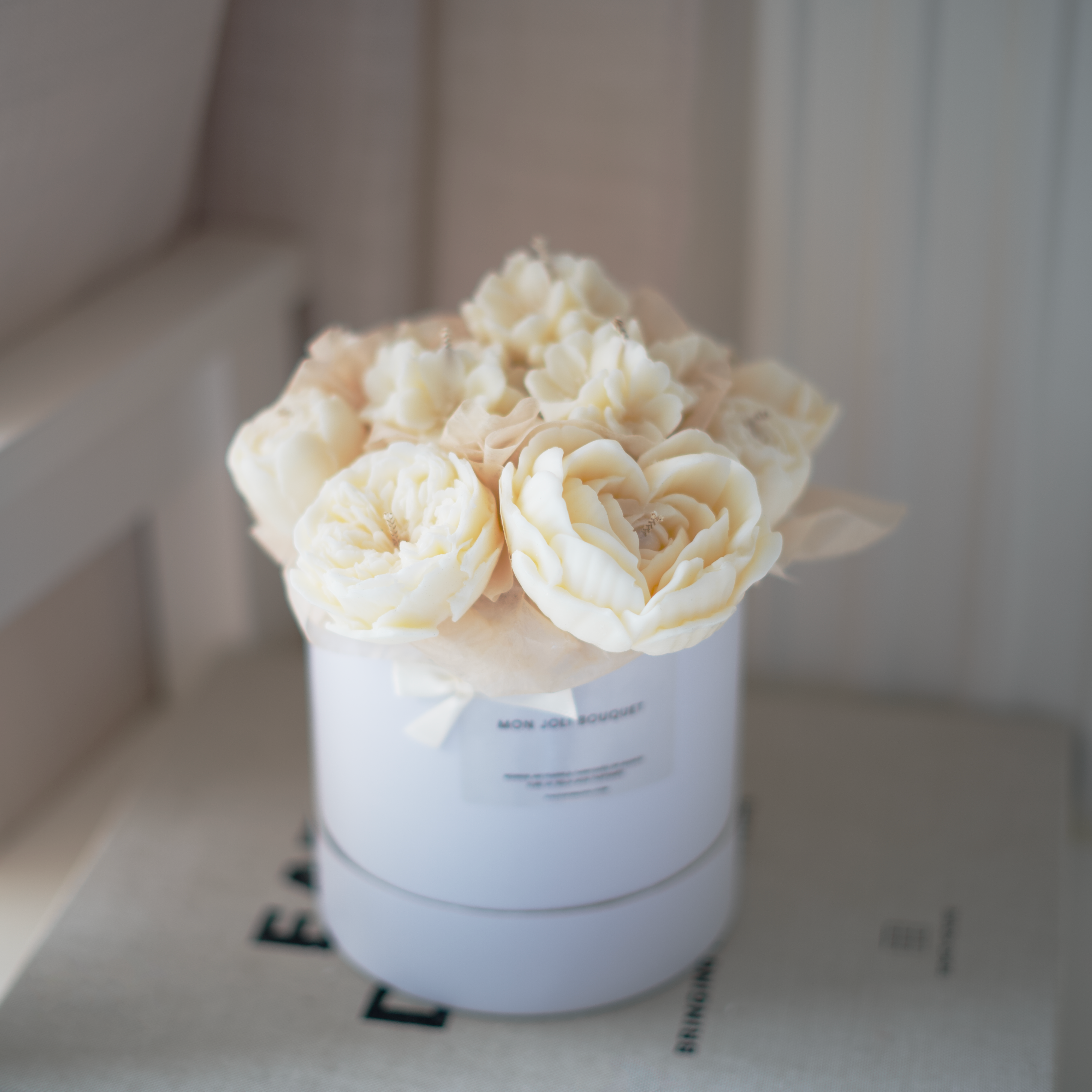Studio Firaora - Wholesale Artificial Flowers - MY PRETTY BOUQUET of Love - Soy wax10
