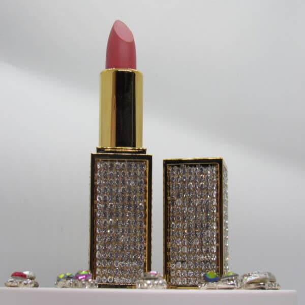 Elise Pink - Wholesale Lipstick - Glamour Lipstick "Star" with Rhinestones5