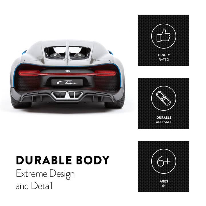 World Tech Toys - Wholesale Electronic Toy - Kids & Baby - Bugatti Chiron 1:10 RTR Electric 2.4Ghz RC Car2
