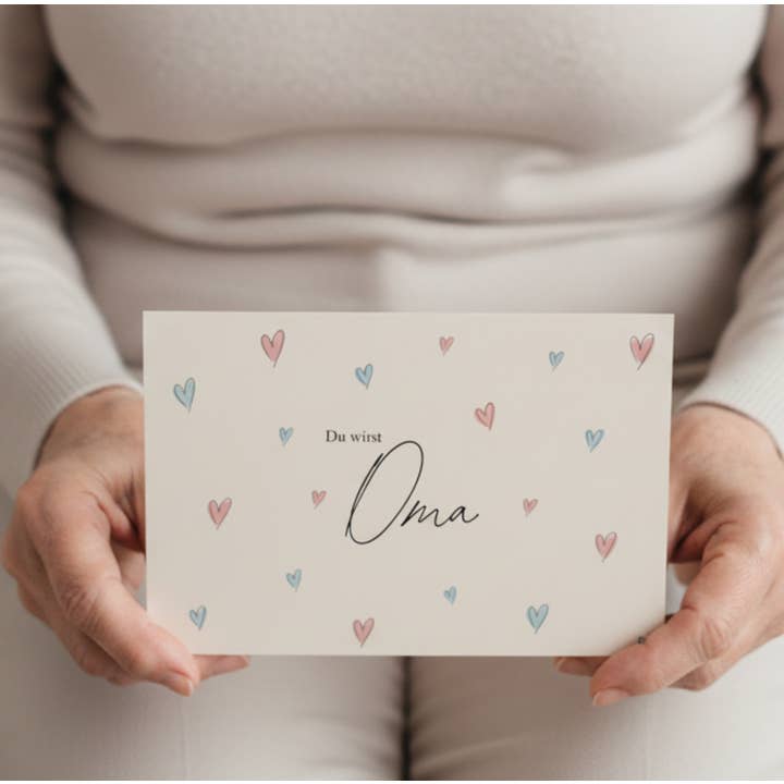 "Vais ser avó!" Cartão de felicitações por atacado de Mama Collection