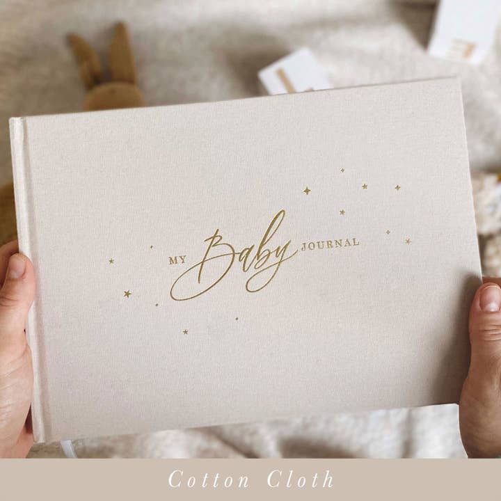 Blush And Gold - Wholesale Journal/Diary - Maternity - My Baby Journal (Ivory) newborn keepsake memory book gift