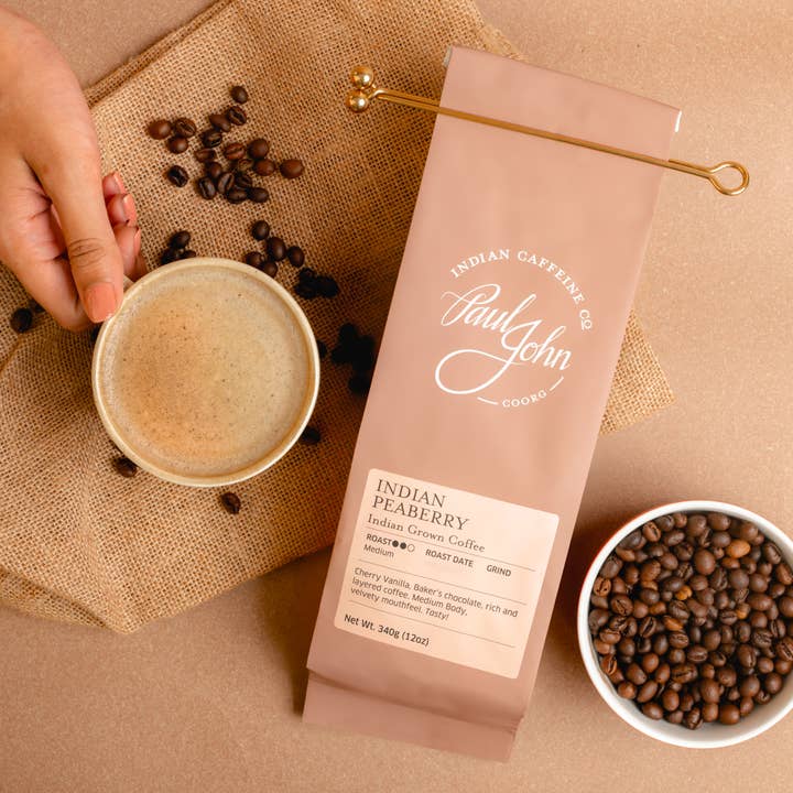 Paul John Indian Caffeine Co. - Wholesale Coffee Beans - Indian Peaberry
