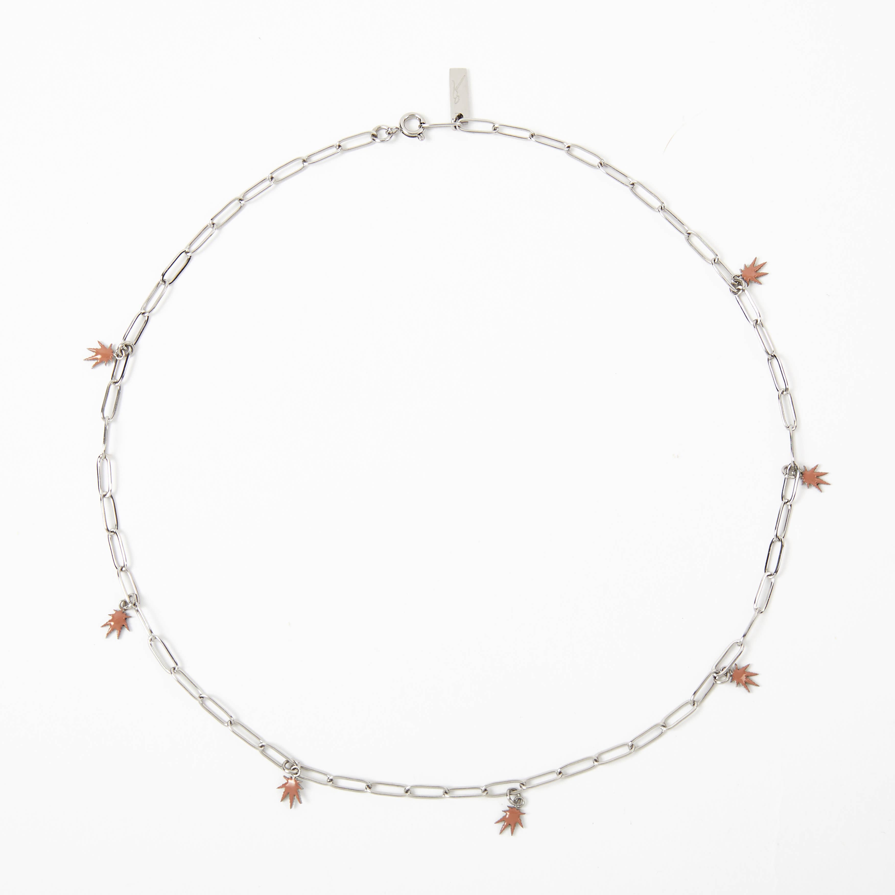 Frankie Smoke - Wholesale Pendant/Charm Necklace - LEAF CHARM NECKLACE0