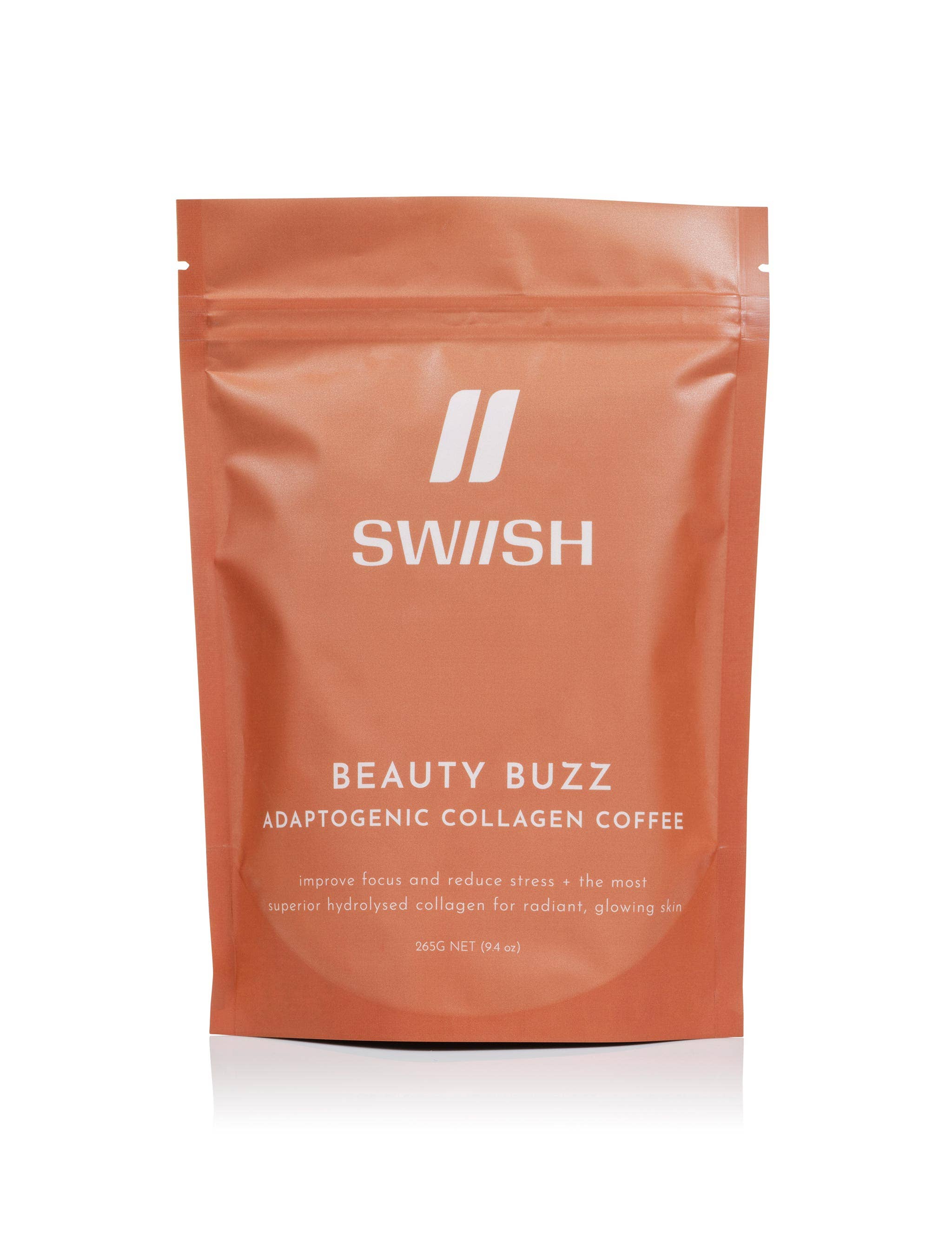 SWIISH - Wholesale Protein/superfood powder - Beauty Buzz Adaptogenic Collagen Coffee
