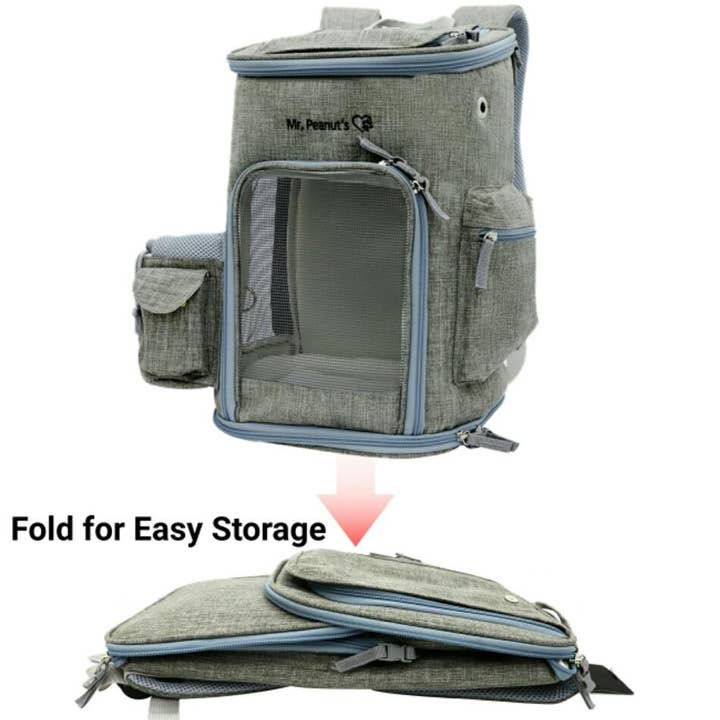 Mr. Peanut's - Wholesale Pet carrier – Cat/dog - Mr. Peanut's Vancouver Series Backpack Pet Carrier for Smaller Cats and Dogs41