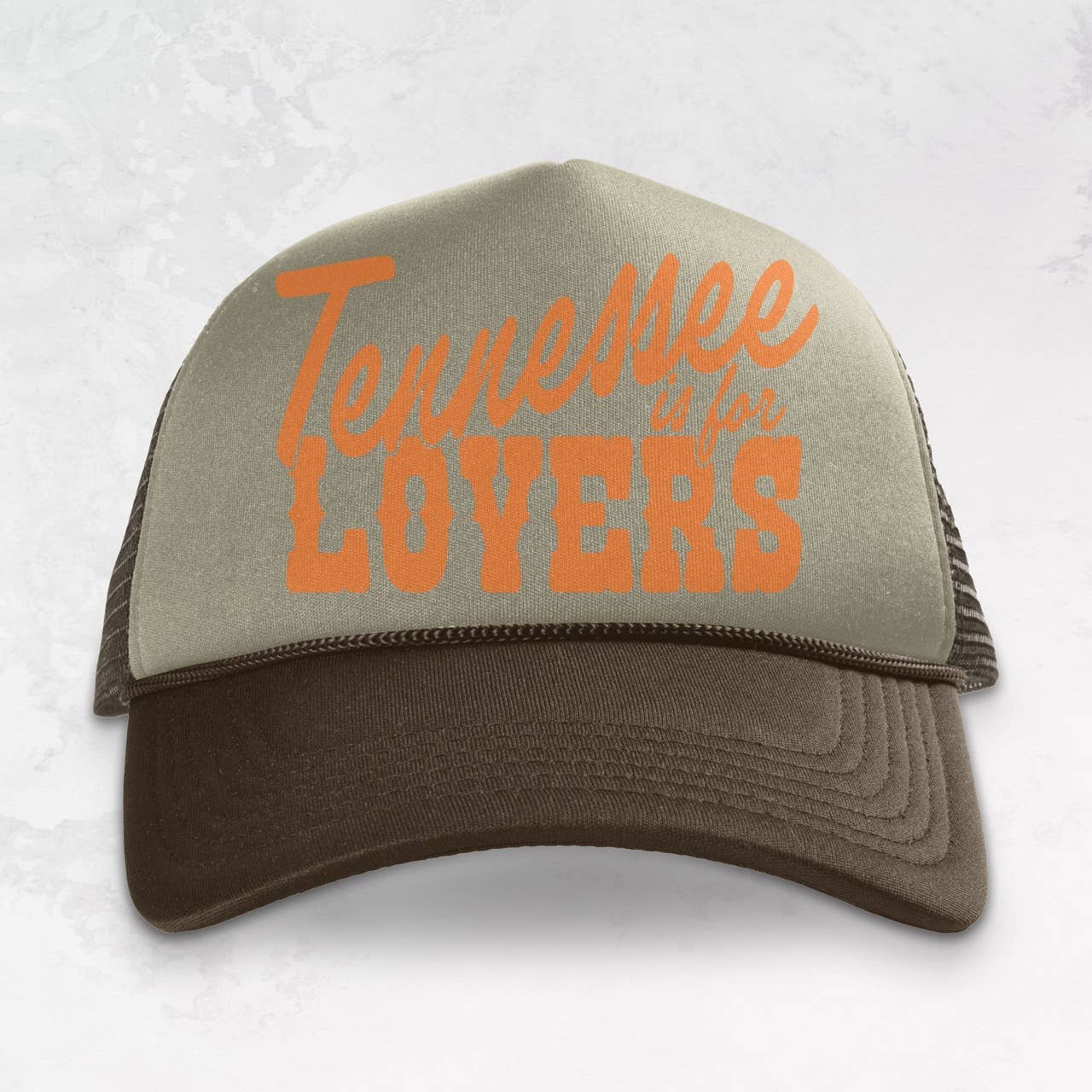 The Clandestine Underground - Wholesale Trucker Hat - Unisex - For Lovers, Tennessee Western Trucker Hat (Orange)3