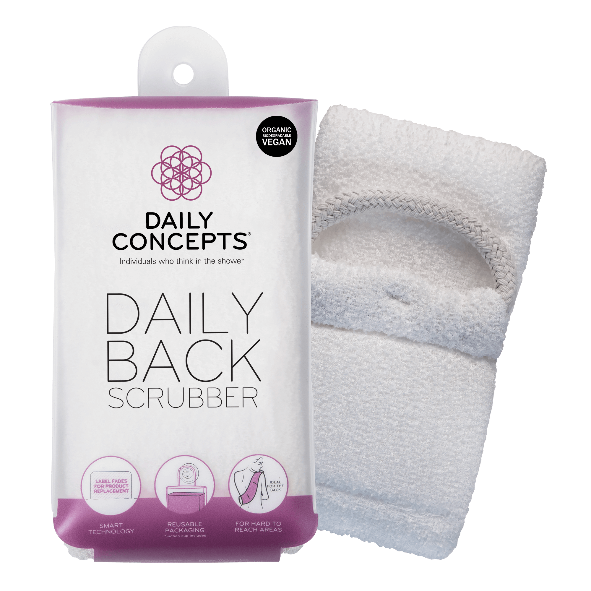 Beauty D - Wholesale Bath Pouf/Sponge - Daily Concepts Daily Back Scrubber0
