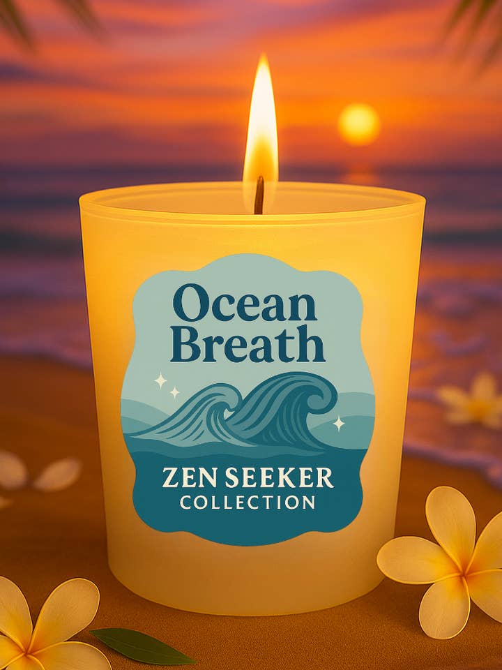 Bougie Parfumée Océan pour la vente par Ohanale