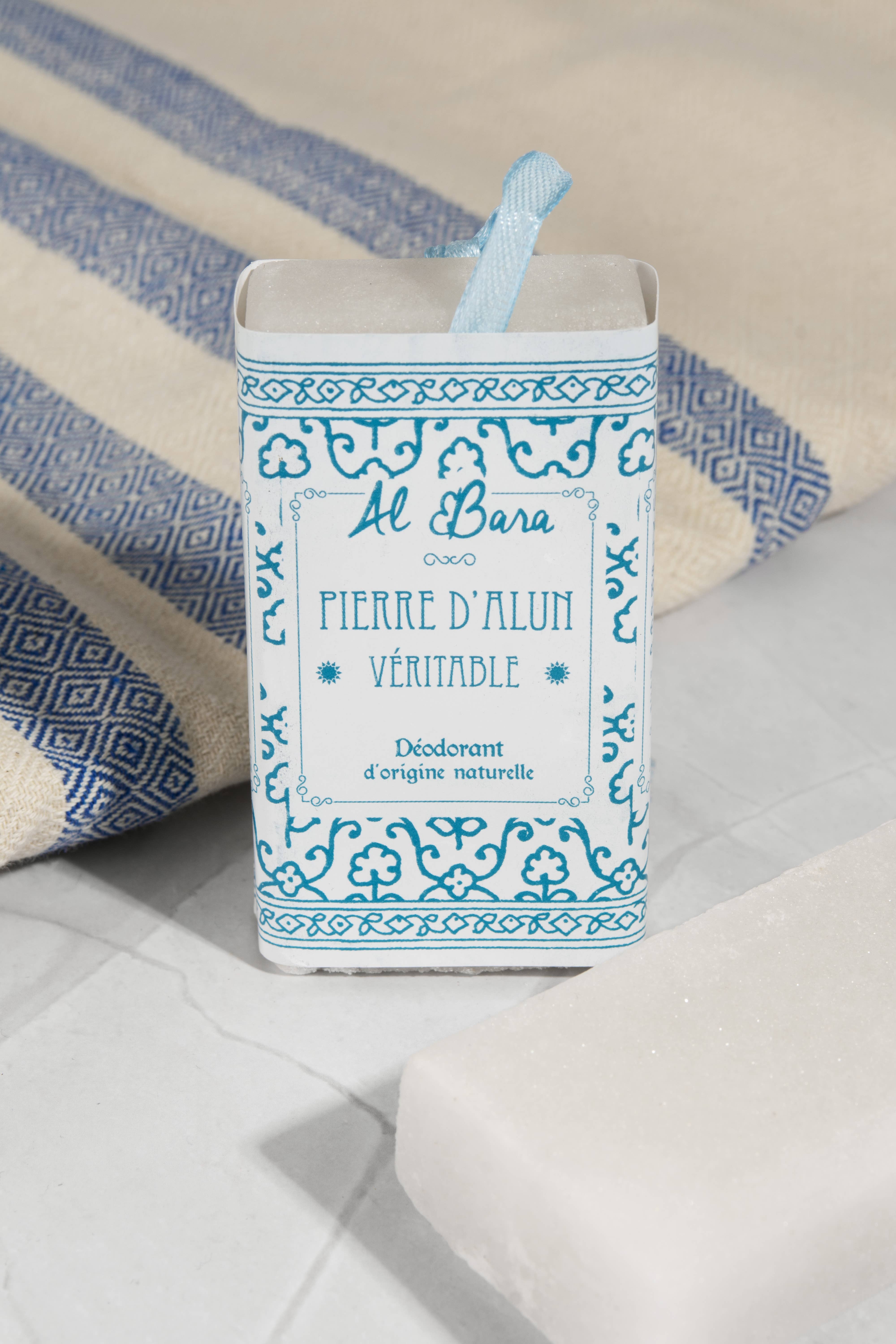 Al Bara Savon d'Alep – wholesale Deodorant – Unisex – Alum stone - 125g1