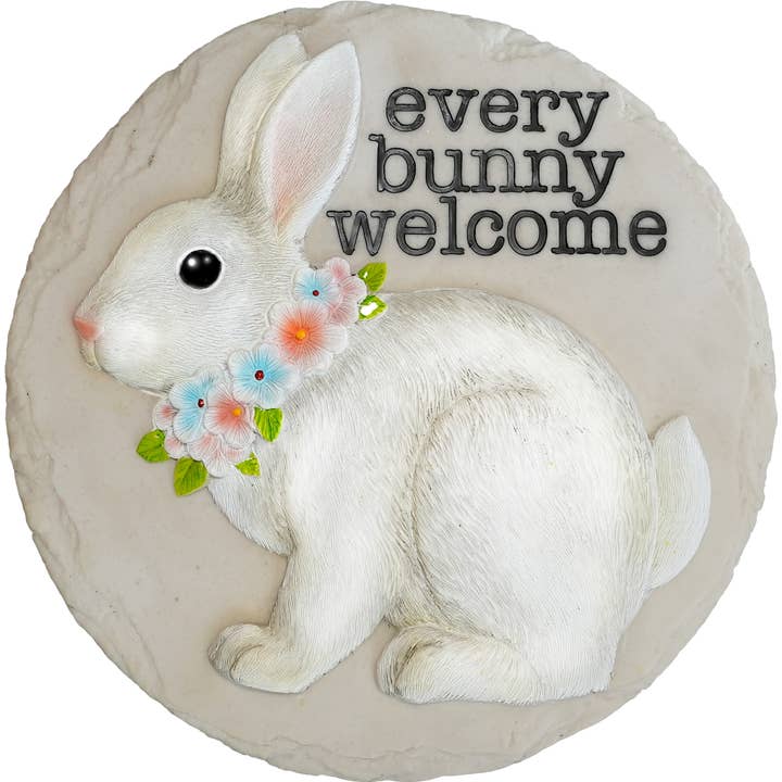 Spoontiques, Inc - Wholesale Stepping Stone - Every Bunny Stepping Stone