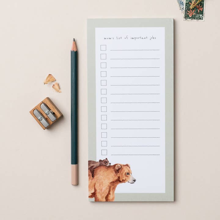 Bloc de liste de choses à faire pour maman pour la vente par lil wabbit