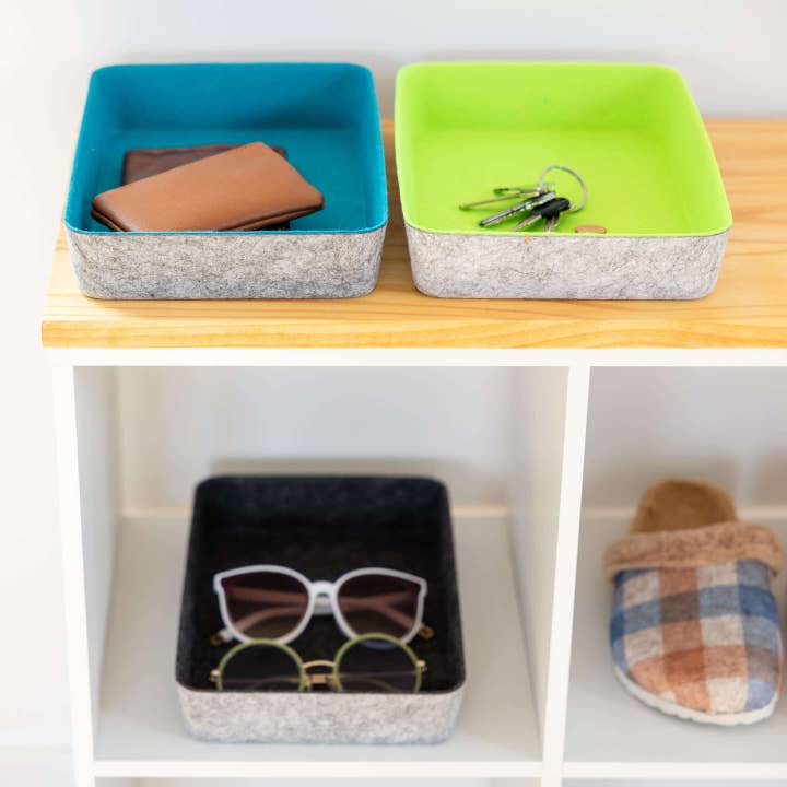 Three by Three Seattle - Wholesale Storage Bin - felt·like·it!™ wide organizer tapered storage bins