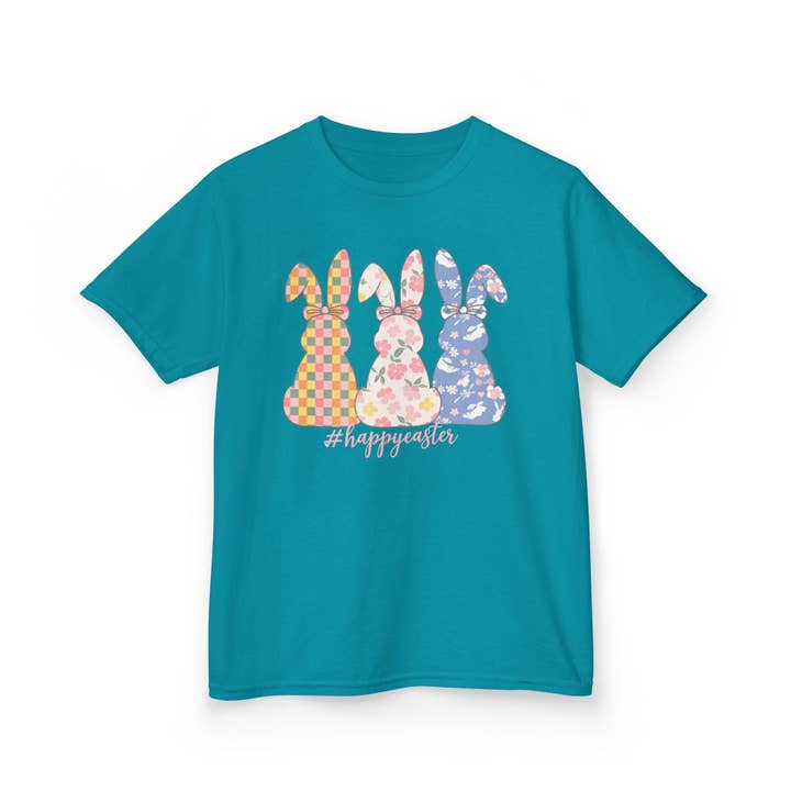 M2B Designs - Wholesale Screen Printed T-Shirt - Kids - Happy Easter Bunny Youth Tee9