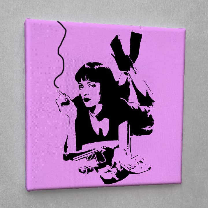 #00701 Burma Street Art op doek voor wholesale door Eicie