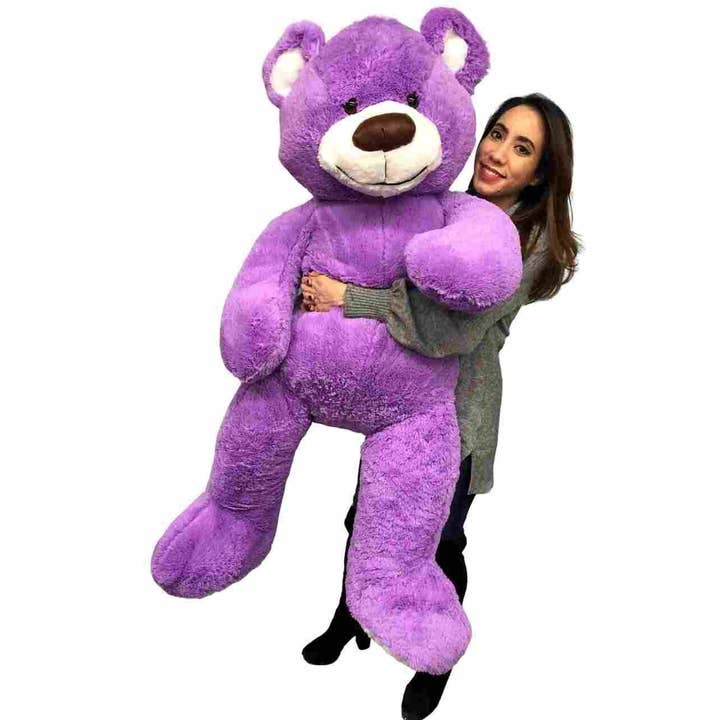 Big Plush - Wholesale Stuffed/Plush Toy - Kids & Baby - Big Plush 5 Foot Giant Purple Teddy Bear 60 Inches 152 cm