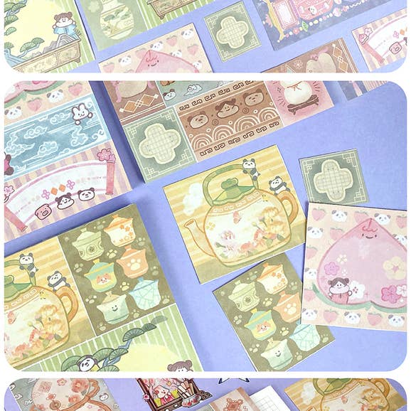 MIC & MIM Premium Paper Shop - Wholesale Notepad - Meatball | Notepad - Patchwork1