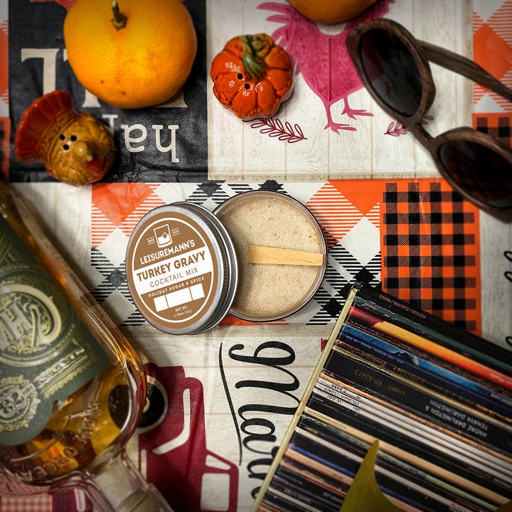 Leisuremann's Cocktail Mixes - Wholesale Cocktail mix/syrup - Turkey Gravy Cocktail Mix Jar3