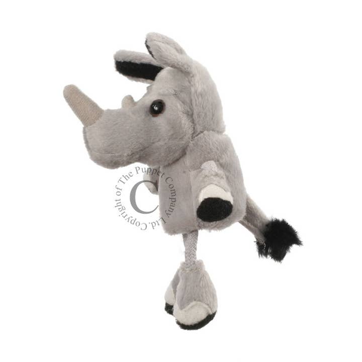 Finger Puppets: Rhino for wholesale by The Puppet Company (US)