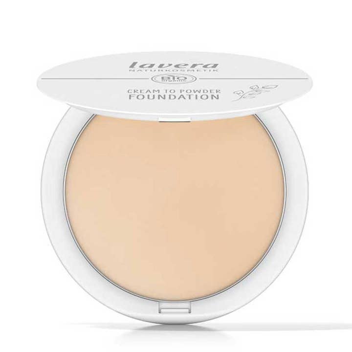 Cream to Powder Foundation - Light 01 for wholesale by lavera