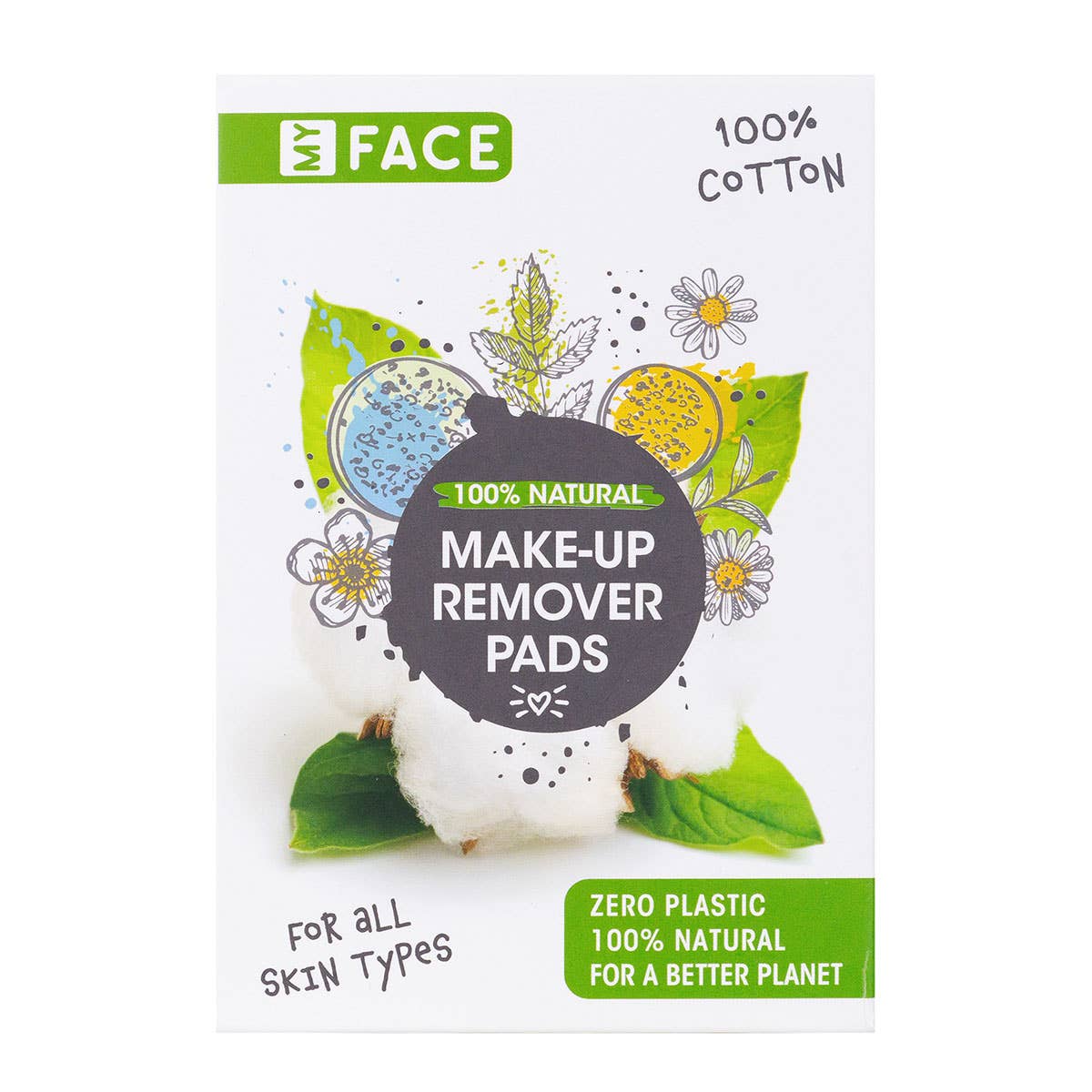 Accentra - Wholesale Cotton Pad - Reusable My Face Makeup Remover Pads2