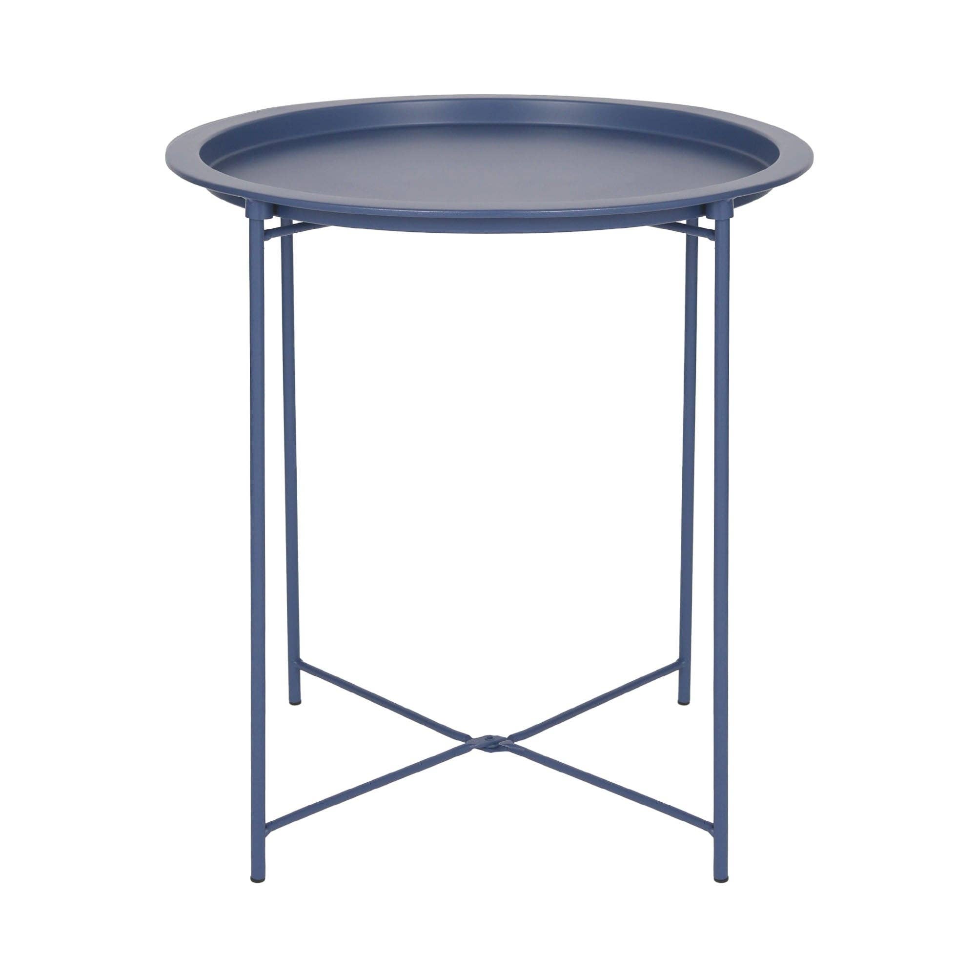 Rinkit Ltd – Großhandel Beistelltisch – Runder Tabletttisch aus Stahl – von Harbour Housewares17