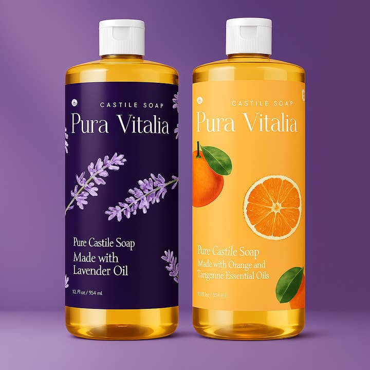 Lavanda & Cítrico Conjunto de 32 Oz por atacado de Pura Vitalia