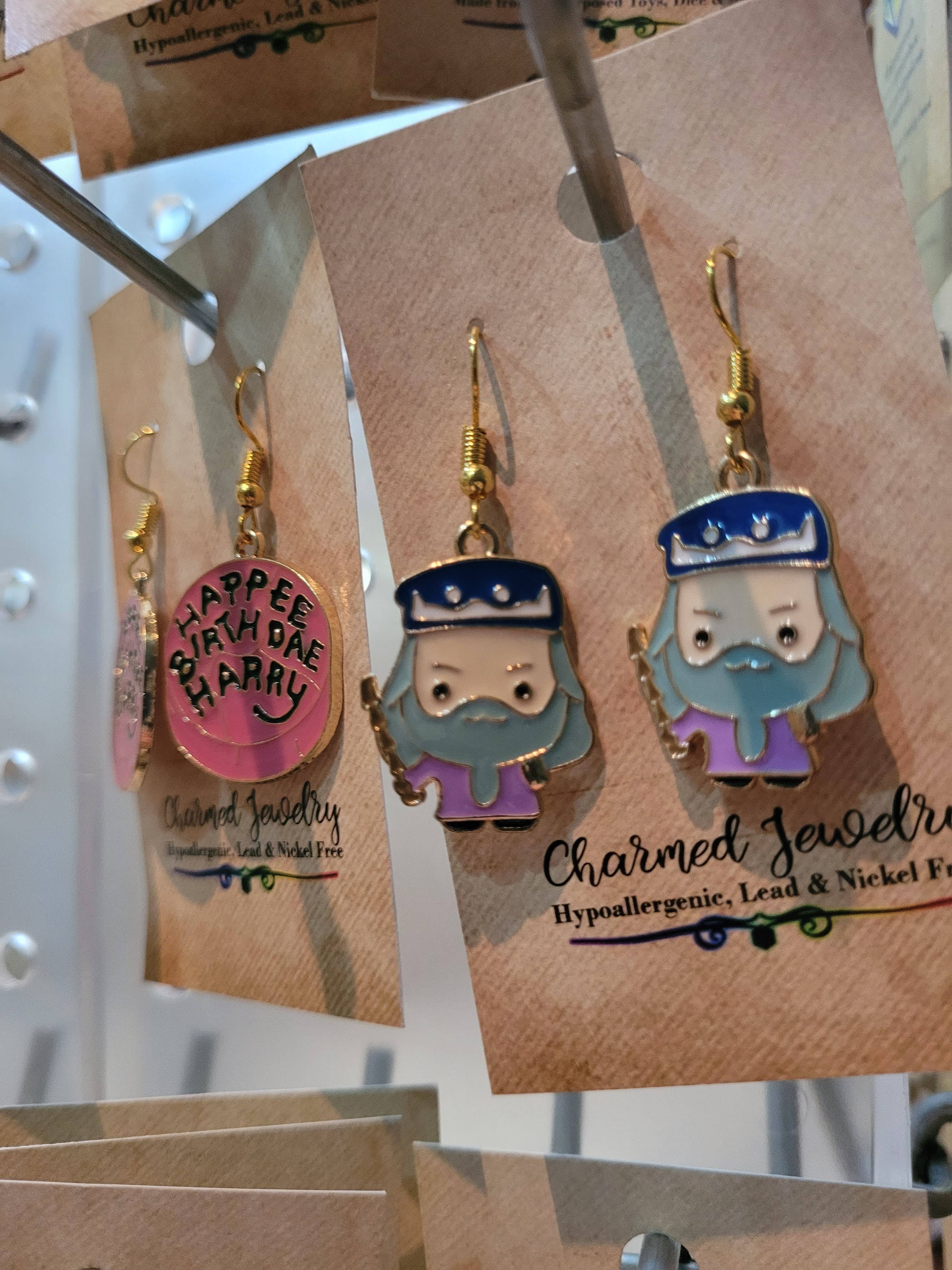 Con-Quest Crafts - Wholesale Jewelry Set - Harry Potter inspired Earrings, Necklaces & Zipper Pulls15