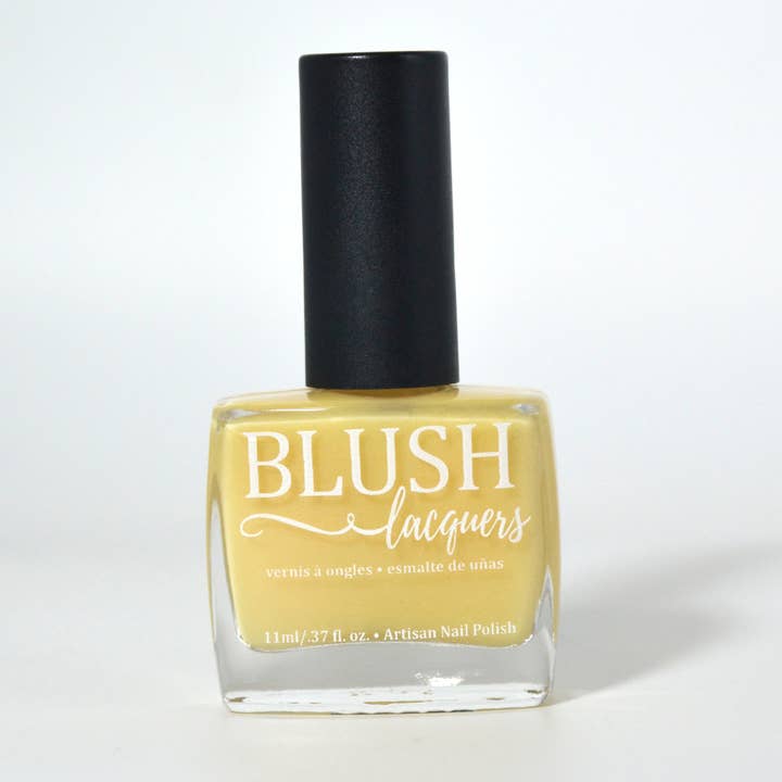 Sheer Yellow Jelly Nail Polish - Riptide Reflection for wholesale by BLUSH Lacquers
