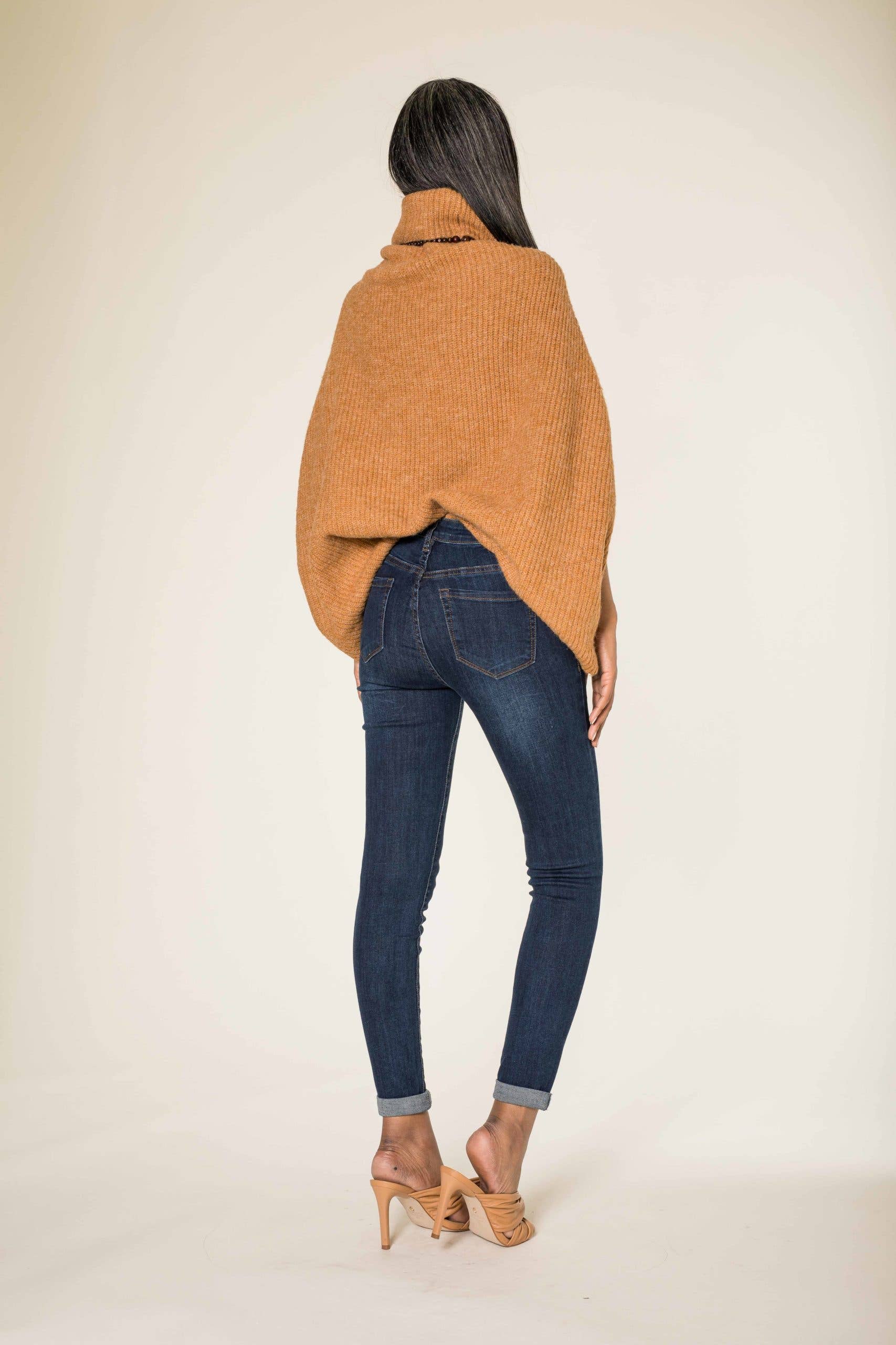 Nina Carter – Engroshandel Jeans - Dame – P078 stretch skinny bukser med høj talje2