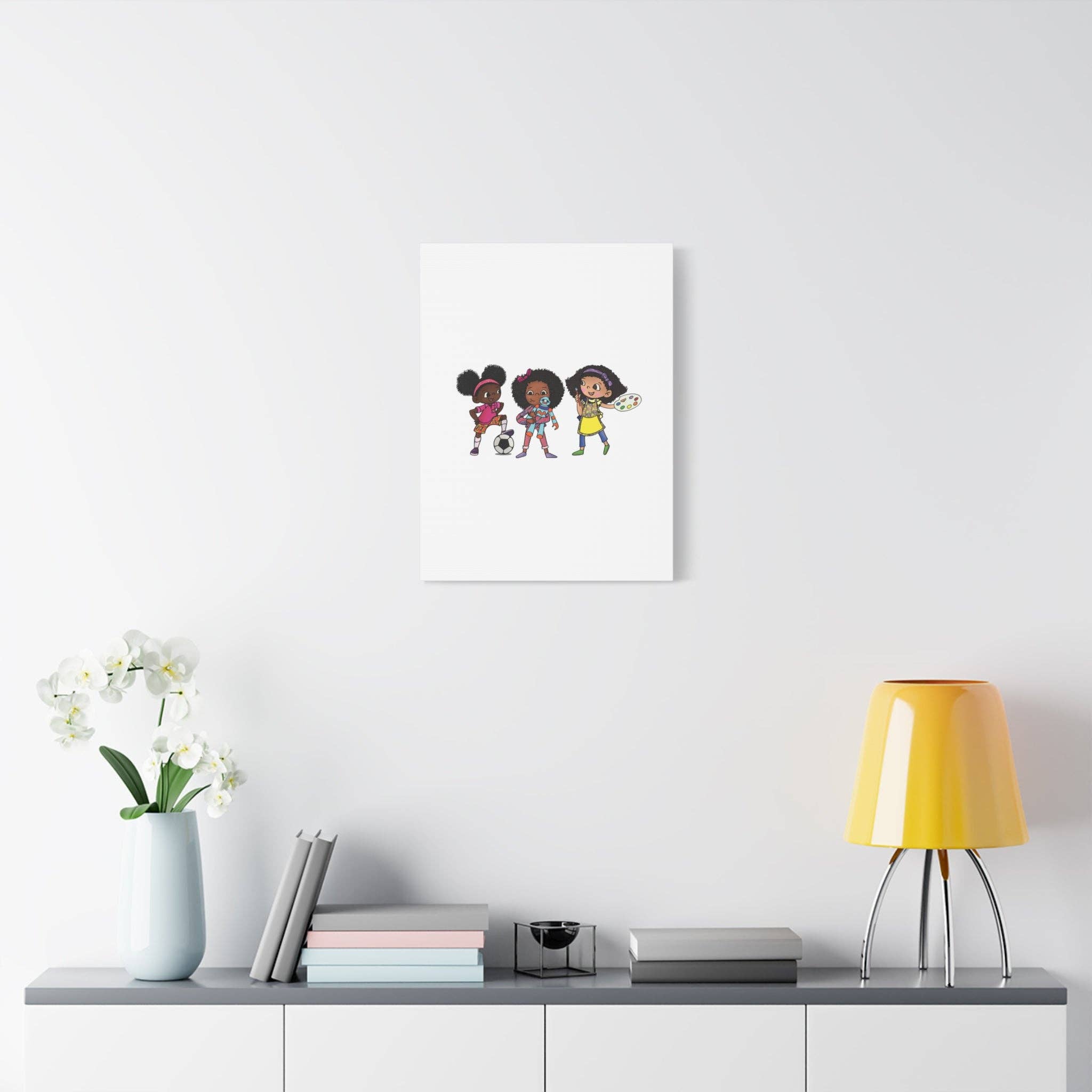 Ikuzi Dolls - Wholesale Art Print - Kids & Baby - Kids' Canvas Wall Art - Playful Characters for Creative Spaces169