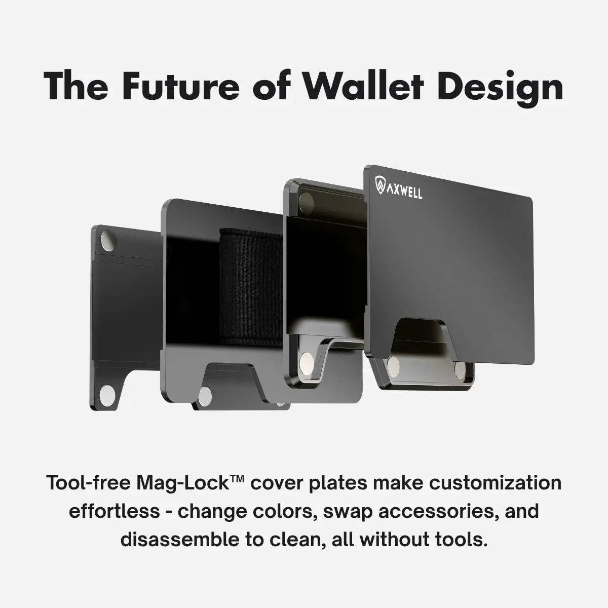 AXWELL - Wholesale Wallet - Men's - Axwell Wallet - Gunmetal Gray5