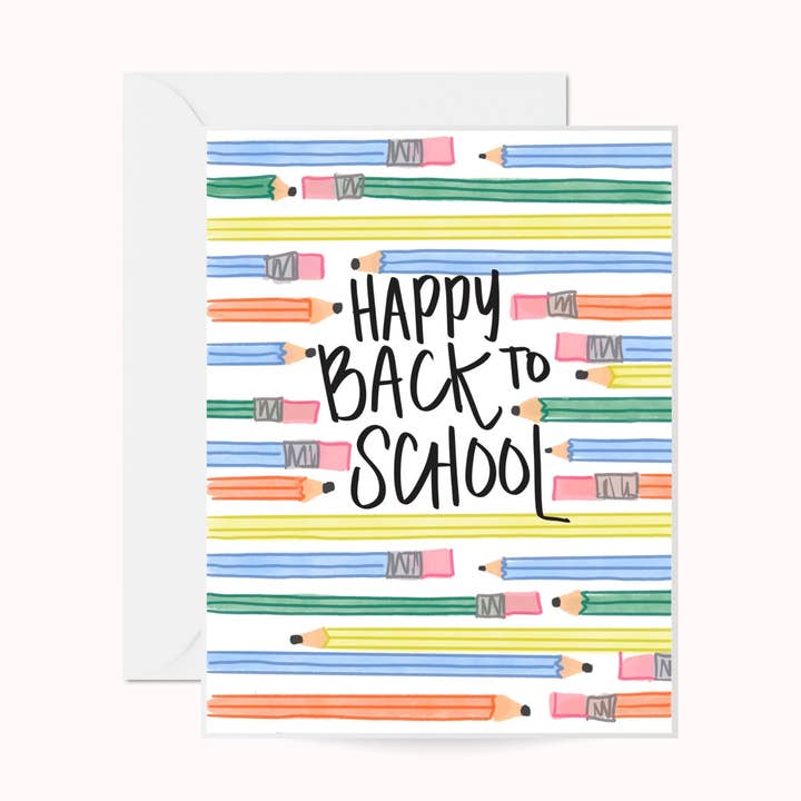 Glückwunschkarte zum Schulanfang | Schulanfang | für den Großhandel von Anna Whitham Co.