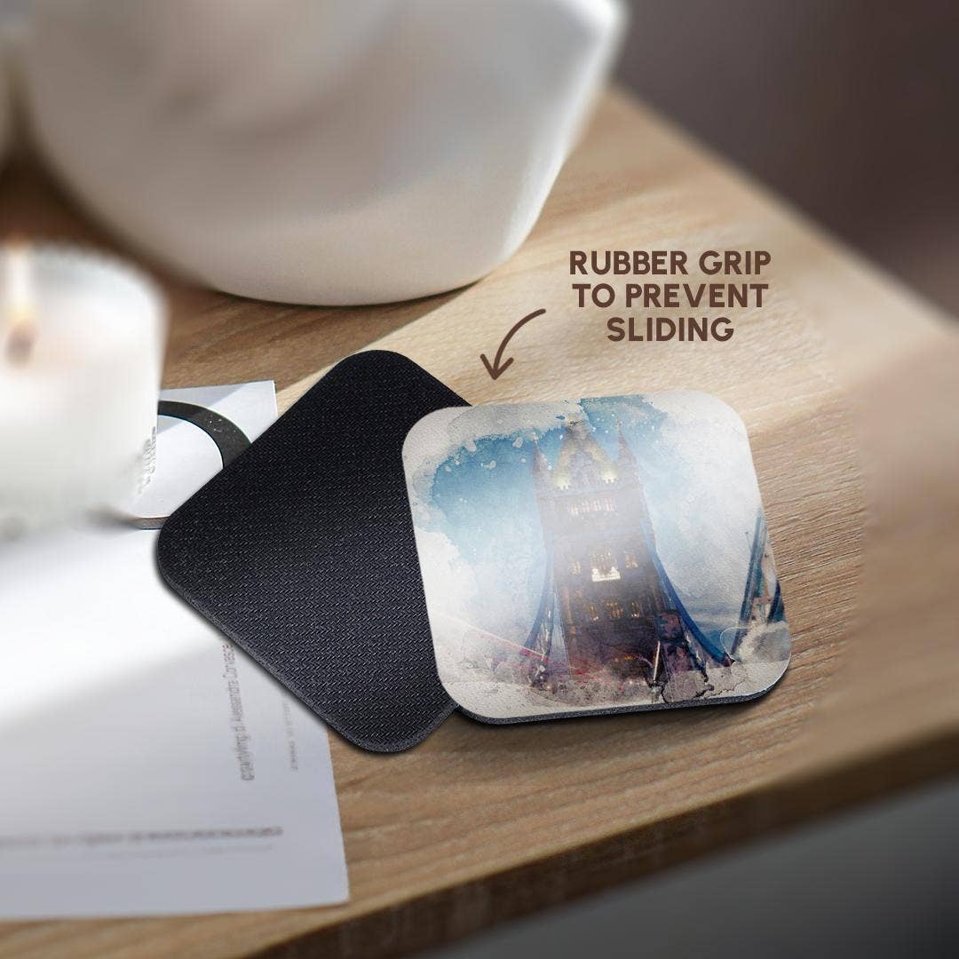 3dRose - Wholesale Coasters - 3dRose, Image Of Watercolor London Bridge Art, Coaster10