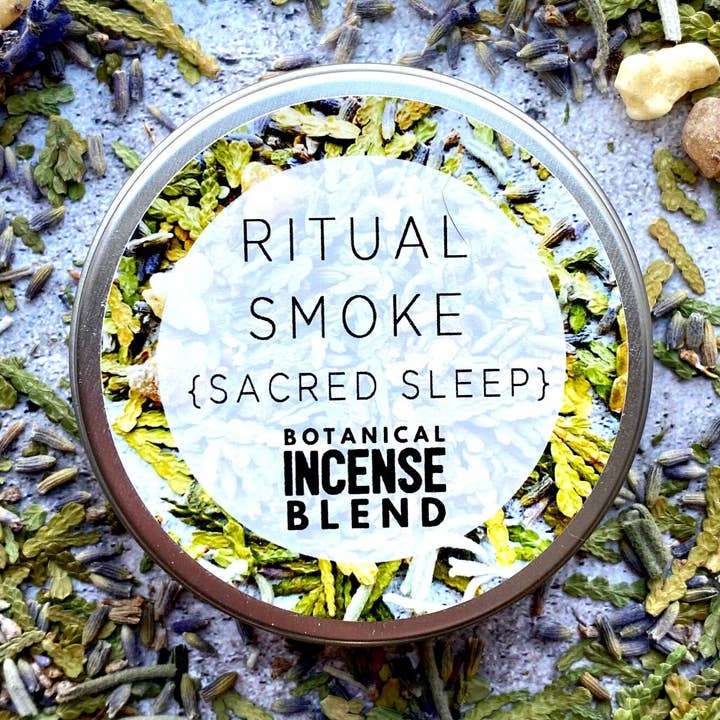 Ritual Smoke: Sacred Sleep Botanical Herbal Incense Blend for wholesale by Ritual:Wild
