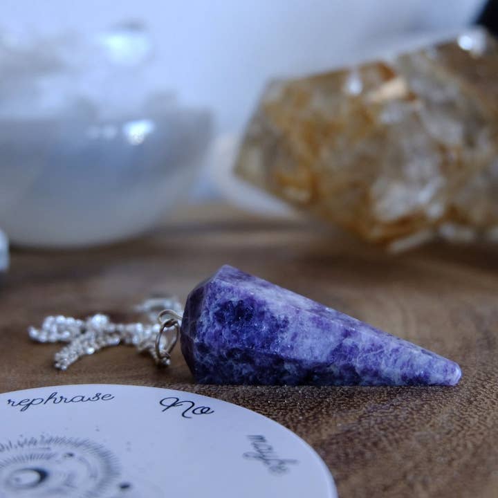 Ark Made - Wholesale Meditation Supplies - Divination Quartz & Opalite Pendulums1
