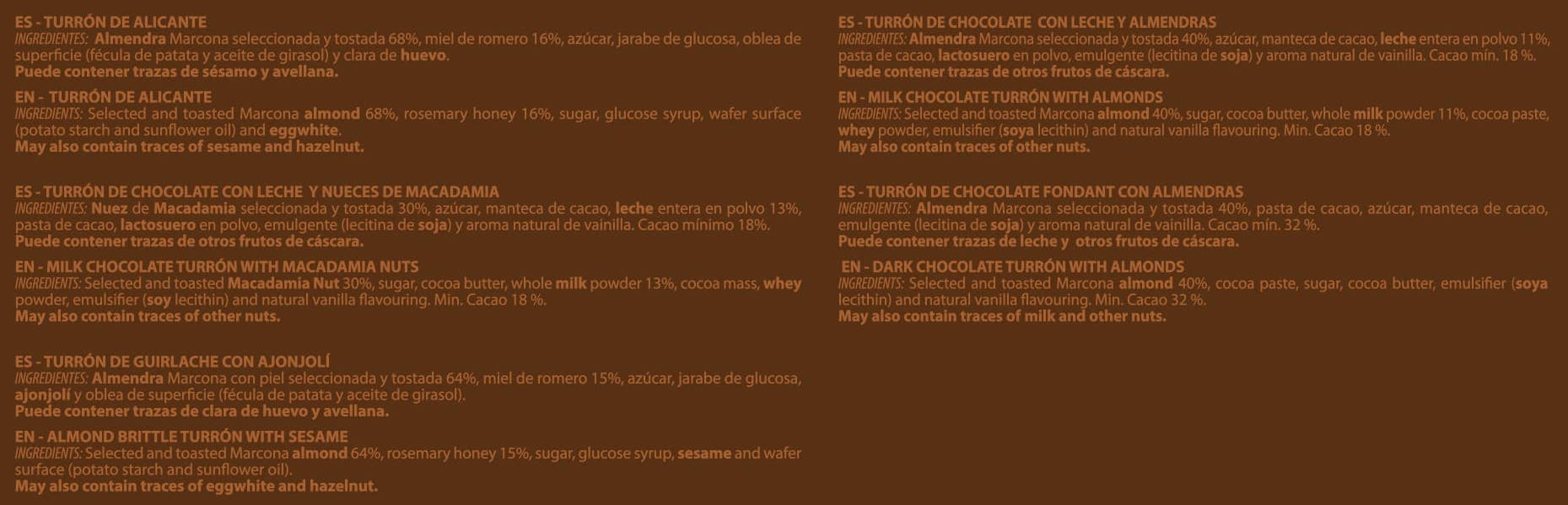 PABLO GARRIGÓS IBÁÑEZ – Engroshandel Chokoladeæsk – Delikatesser 10 varierede portionsboks 170 g3