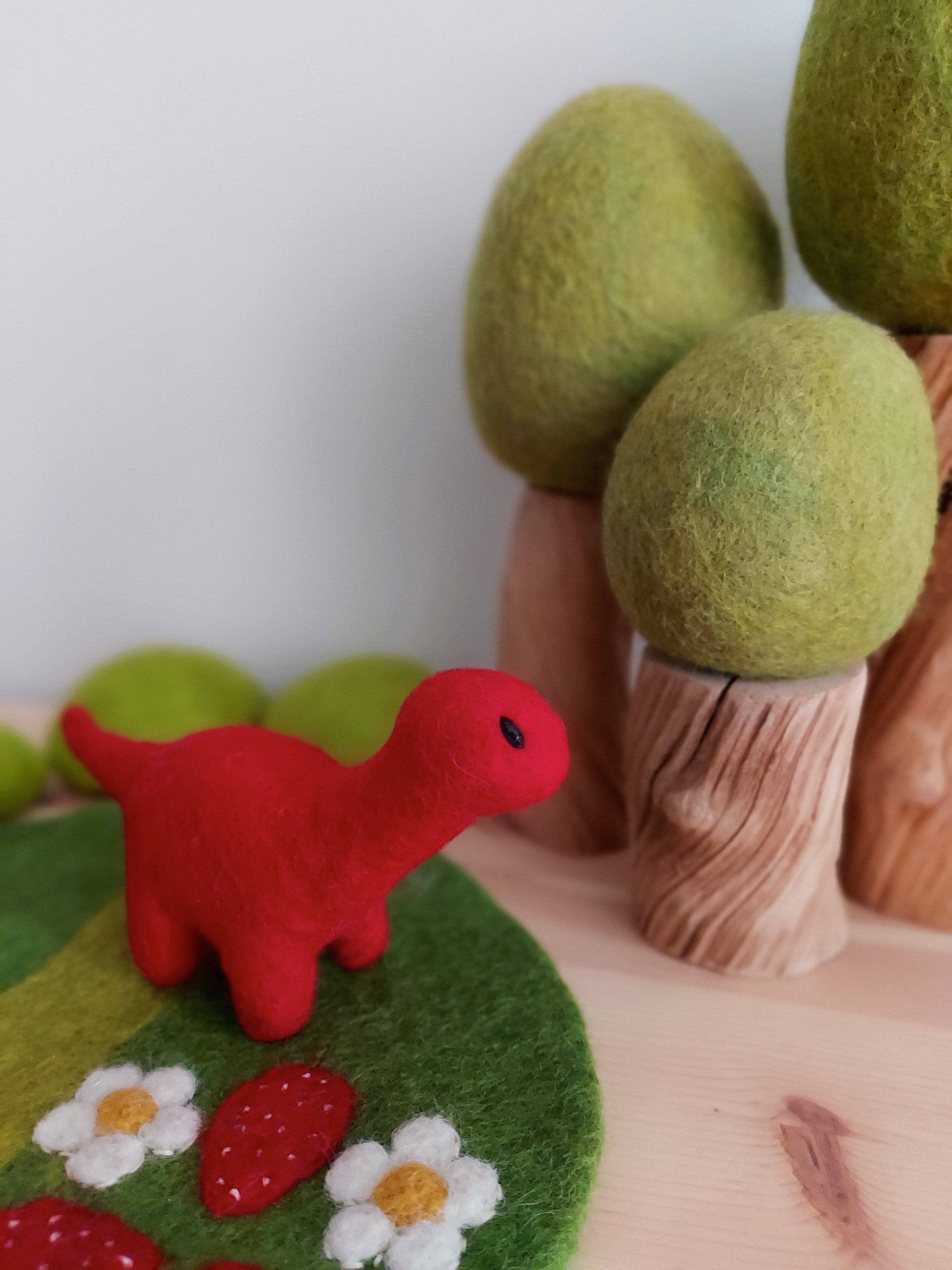 Growing Little Folks – wholesale Stuffed/plush toy – Kids & baby – Mini Felt Brontosaurus7