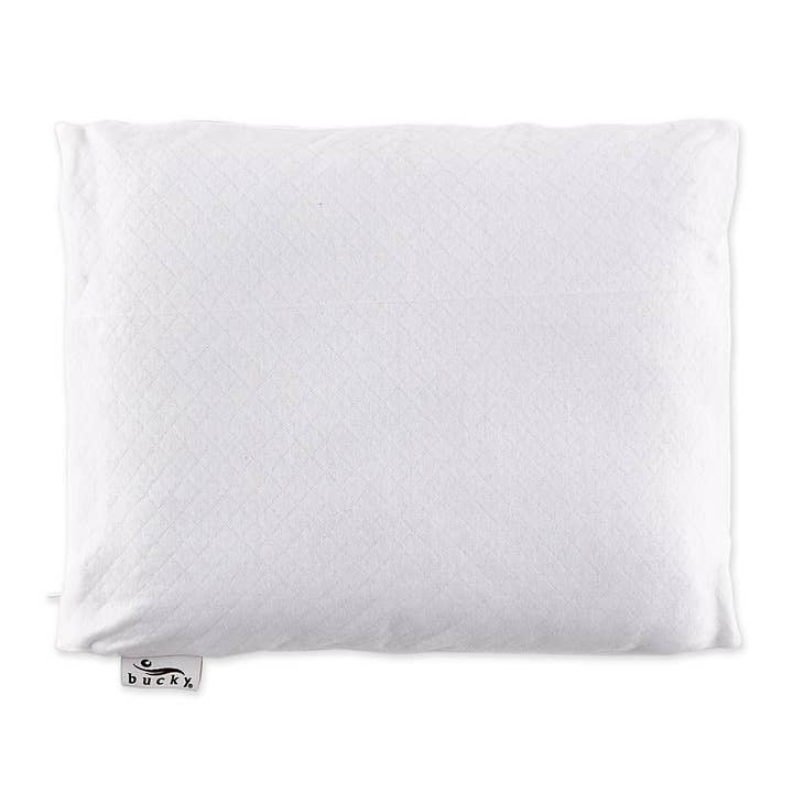Travel Buckwheat Pillow - White for wholesale by Bucky